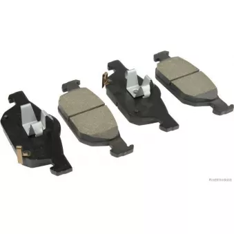 Jeu de 4 plaquettes de frein avant HERTH+BUSS JAKOPARTS J3604053