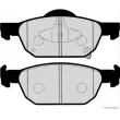 Jeu de 4 plaquettes de frein avant HERTH+BUSS JAKOPARTS J3604053 - Visuel 2