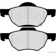 Jeu de 4 plaquettes de frein avant HERTH+BUSS JAKOPARTS J3604064 - Visuel 2