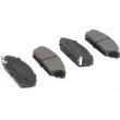 Jeu de 4 plaquettes de frein avant HERTH+BUSS JAKOPARTS J3604065 - Visuel 1