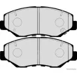 Jeu de 4 plaquettes de frein avant HERTH+BUSS JAKOPARTS J3604066 - Visuel 2
