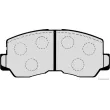 Jeu de 4 plaquettes de frein avant HERTH+BUSS JAKOPARTS J3605002 - Visuel 2