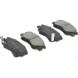 Jeu de 4 plaquettes de frein avant HERTH+BUSS JAKOPARTS J3605027 - Visuel 1