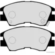 Jeu de 4 plaquettes de frein avant HERTH+BUSS JAKOPARTS J3605027 - Visuel 2