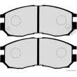 Jeu de 4 plaquettes de frein avant HERTH+BUSS JAKOPARTS J3605030 - Visuel 2