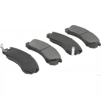Jeu de 4 plaquettes de frein avant HERTH+BUSS JAKOPARTS J3605031