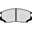 Jeu de 4 plaquettes de frein avant HERTH+BUSS JAKOPARTS J3605032 - Visuel 2