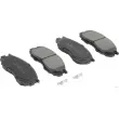Jeu de 4 plaquettes de frein avant HERTH+BUSS JAKOPARTS J3605035 - Visuel 1