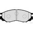 Jeu de 4 plaquettes de frein avant HERTH+BUSS JAKOPARTS J3605035 - Visuel 2