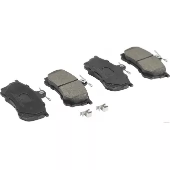 Jeu de 4 plaquettes de frein avant HERTH+BUSS JAKOPARTS J3605037