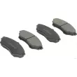 Jeu de 4 plaquettes de frein avant HERTH+BUSS JAKOPARTS J3605039 - Visuel 1