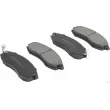 Jeu de 4 plaquettes de frein avant HERTH+BUSS JAKOPARTS J3605061 - Visuel 1