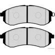 Jeu de 4 plaquettes de frein avant HERTH+BUSS JAKOPARTS J3605066 - Visuel 2