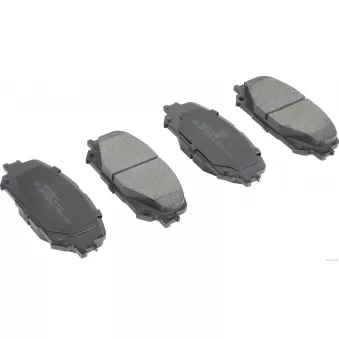 Jeu de 4 plaquettes de frein avant HERTH+BUSS JAKOPARTS J3605069