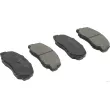 Jeu de 4 plaquettes de frein avant HERTH+BUSS JAKOPARTS J3606001 - Visuel 1