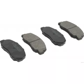 Jeu de 4 plaquettes de frein avant HERTH+BUSS JAKOPARTS J3606001
