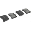 Jeu de 4 plaquettes de frein avant HERTH+BUSS JAKOPARTS J3606005 - Visuel 1