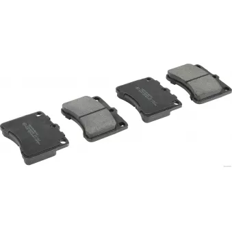Jeu de 4 plaquettes de frein avant HERTH+BUSS JAKOPARTS
