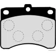 Jeu de 4 plaquettes de frein avant HERTH+BUSS JAKOPARTS J3606005 - Visuel 2