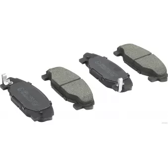 Jeu de 4 plaquettes de frein avant HERTH+BUSS JAKOPARTS J3606011
