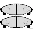 Jeu de 4 plaquettes de frein avant HERTH+BUSS JAKOPARTS J3606011 - Visuel 2