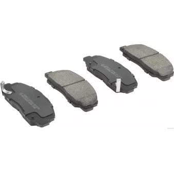 Jeu de 4 plaquettes de frein avant HERTH+BUSS JAKOPARTS J3606012