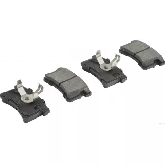 Jeu de 4 plaquettes de frein avant HERTH+BUSS JAKOPARTS J3606015