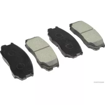 Jeu de 4 plaquettes de frein avant HERTH+BUSS JAKOPARTS J3606018
