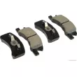 Jeu de 4 plaquettes de frein avant HERTH+BUSS JAKOPARTS J3606021 - Visuel 1