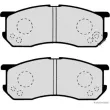 Jeu de 4 plaquettes de frein avant HERTH+BUSS JAKOPARTS J3606023 - Visuel 2