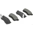 Jeu de 4 plaquettes de frein avant HERTH+BUSS JAKOPARTS J3606025 - Visuel 1