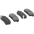 Jeu de 4 plaquettes de frein avant HERTH+BUSS JAKOPARTS J3606026 - Visuel 1