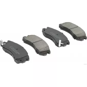 Jeu de 4 plaquettes de frein avant HERTH+BUSS JAKOPARTS J3607005