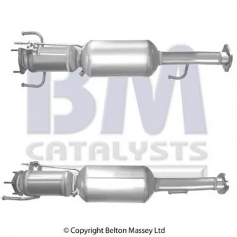 Filtre à particules / à suie, échappement BM CATALYSTS BM11181H