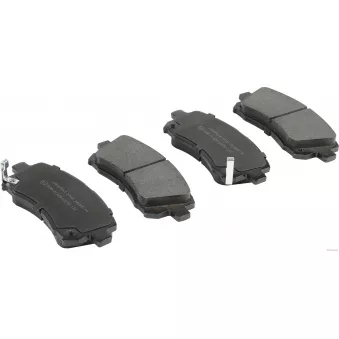 Jeu de 4 plaquettes de frein avant HERTH+BUSS JAKOPARTS