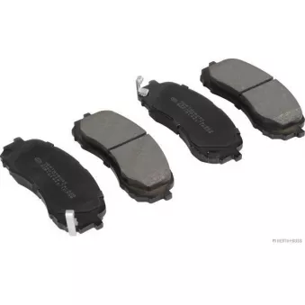 Jeu de 4 plaquettes de frein avant HERTH+BUSS JAKOPARTS J3607014