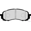 Jeu de 4 plaquettes de frein avant HERTH+BUSS JAKOPARTS J3607014 - Visuel 2