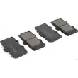 Jeu de 4 plaquettes de frein avant HERTH+BUSS JAKOPARTS J3607019 - Visuel 1
