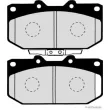 Jeu de 4 plaquettes de frein avant HERTH+BUSS JAKOPARTS J3607019 - Visuel 2