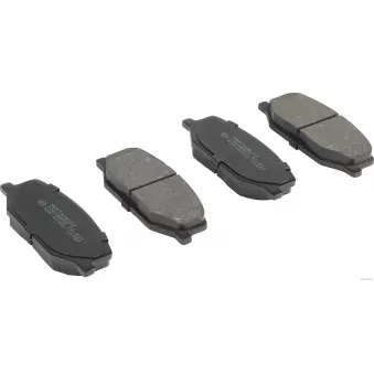 Jeu de 4 plaquettes de frein avant HERTH+BUSS JAKOPARTS