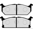 Jeu de 4 plaquettes de frein avant HERTH+BUSS JAKOPARTS J3608004 - Visuel 2