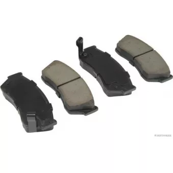 Jeu de 4 plaquettes de frein avant HERTH+BUSS JAKOPARTS J3608005