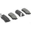 Jeu de 4 plaquettes de frein avant HERTH+BUSS JAKOPARTS J3608006 - Visuel 1