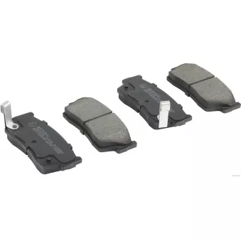 Jeu de 4 plaquettes de frein avant HERTH+BUSS JAKOPARTS J3608006
