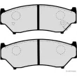 Jeu de 4 plaquettes de frein avant HERTH+BUSS JAKOPARTS J3608009 - Visuel 2
