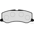 Jeu de 4 plaquettes de frein avant HERTH+BUSS JAKOPARTS J3608010 - Visuel 2