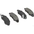 Jeu de 4 plaquettes de frein avant HERTH+BUSS JAKOPARTS J3608019 - Visuel 1