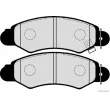 Jeu de 4 plaquettes de frein avant HERTH+BUSS JAKOPARTS J3608019 - Visuel 2