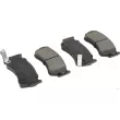 Jeu de 4 plaquettes de frein avant HERTH+BUSS JAKOPARTS J3608020 - Visuel 1
