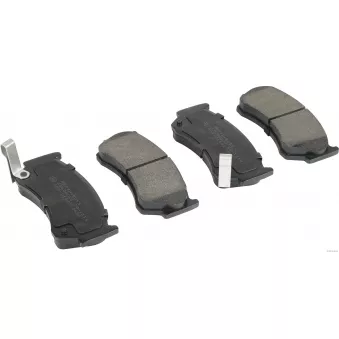 Jeu de 4 plaquettes de frein avant HERTH+BUSS JAKOPARTS